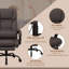 Fauteuil de bureau à haut dossier avec 6 points de vibration Vinsetto-14872724-14872726