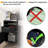 Mobile Storage Cabinet, Drawer/Cabinet, Printer Stand - Black