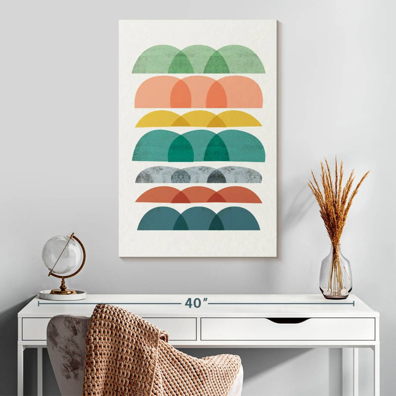 Avery Mid Century Brights VII, H 30 po x l 20 po
