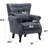 Tufted Wingback Chair-1696519401