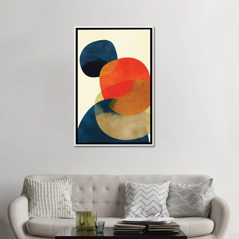 «Mid Century Modern VIII» par Ana Rut Bré - impression d'art graphique, H 48 po x l 32 po x P 1,5 po, Aucun mat