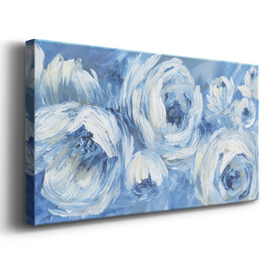 " Contemporary Blue And White "
