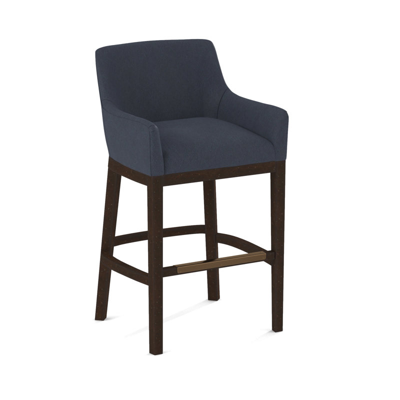 Upholstered Stool, White, Applause Float The Boat