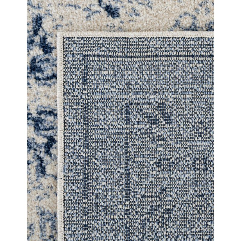 Tapis bleu Marconi, Tapis de couloir 2 pi 7 po x 10 pi