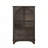 Glass Door Display Case Storage Cabinet with 3 Drawers and Adjustable Shelf, Spacious and Versatile for Any Room-1016572991