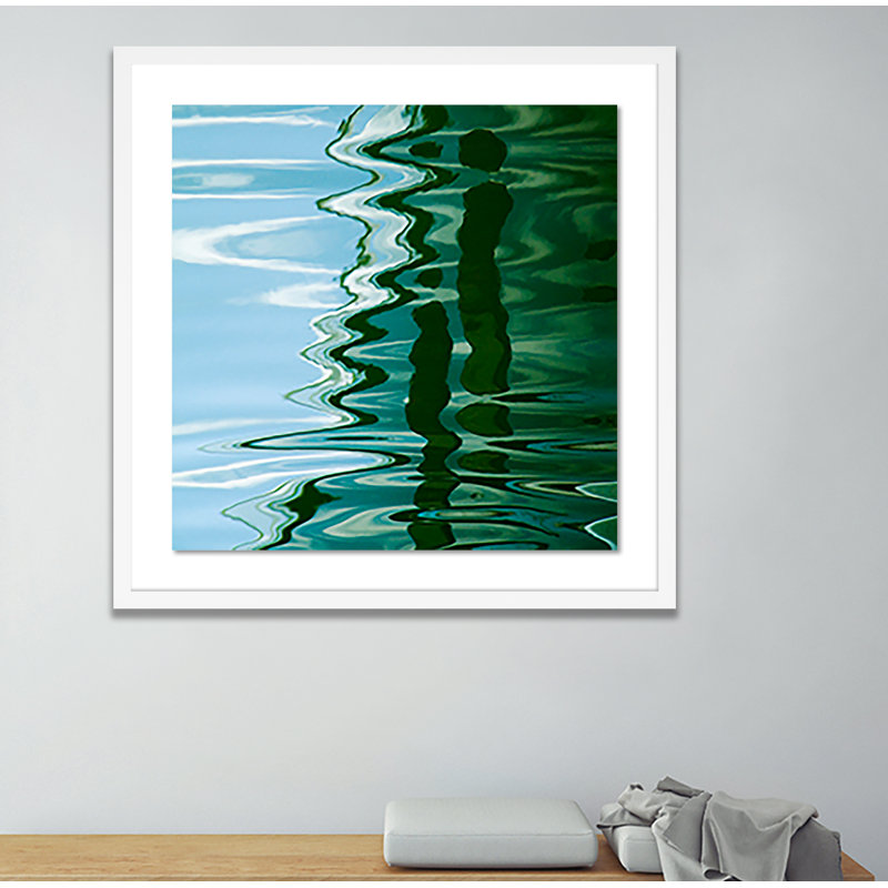 Movement VI Print by Geoffrey Baris, White
