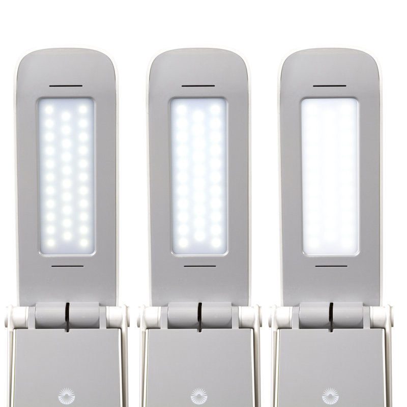 Lampe de travail à DEL à intensité variable pour le bien-être OttLite - Portable, réglable, lumière de bureau, excellent cadeau