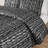  Metallic Print Faux Fur Comforter Set-119853040-119853043