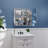 Tankersley Recessed or Surface Mount Frameless 3 Door Medicine Cabinet with 6 Adjustable Shelves and Lighting-1440622869-1440622877