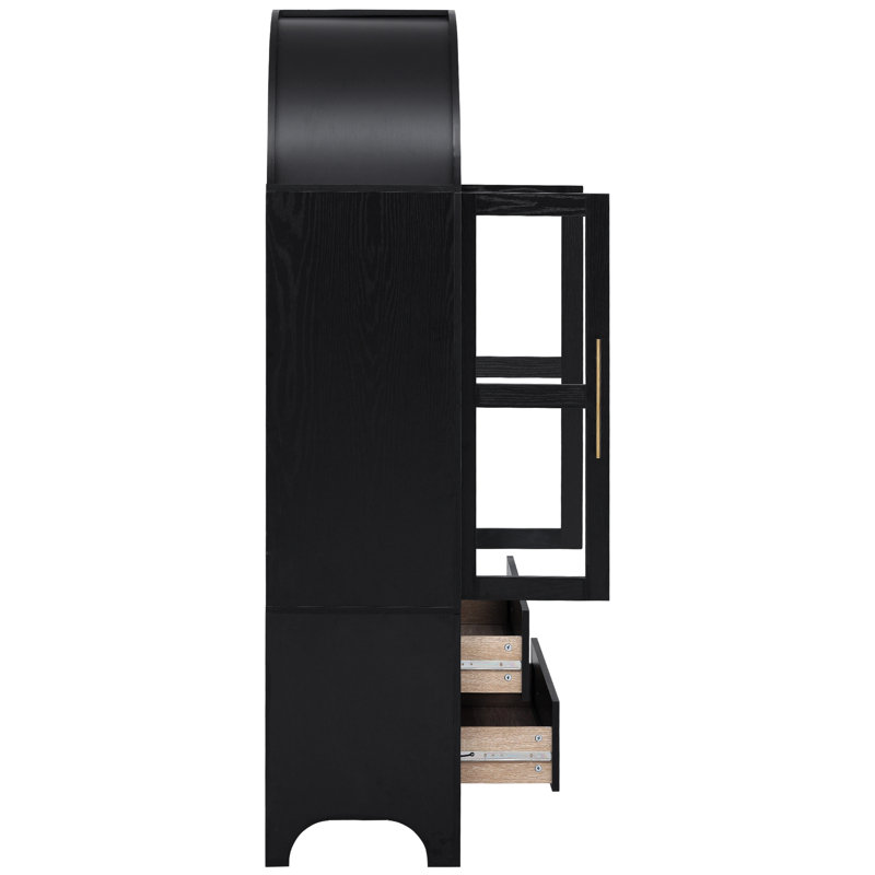 Armoires de rangement Modern Farmhouse, Noir
