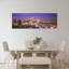 Twilight Minneapolis MN USA 1 Piece Wrapped Canvas Panoramic Wall Art-1231206367