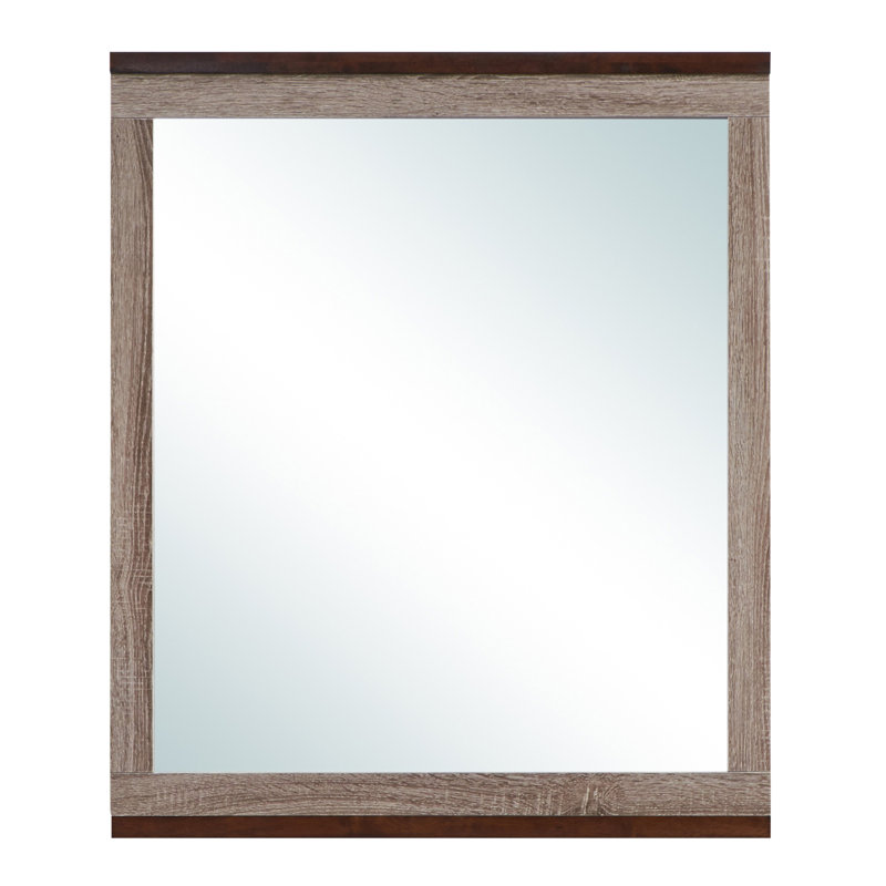 Miroir, Gris, 40 po x 32 po, Rectangulaire