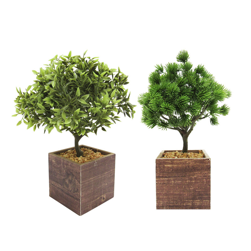 Faux Bonsai Plant and Tree