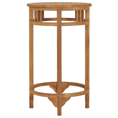 Dallon Teak Round Solid Wood Dining Table