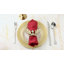 Metal Gold Olive Napkin Ring