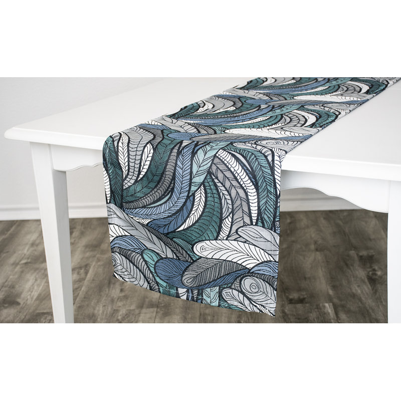 Chemin de table Elegant Chenille, L 53,5 po x l 16 po