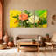 Rose et rose blanche avec feuilles vertes, ensemble de 3 impressions sur toile-1804185576