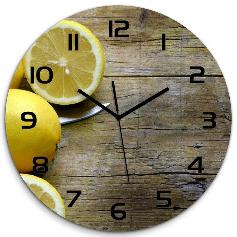 Jonesii Glass Wall Clock