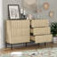 Commode double 6 tiroirs l 47,2 po Sevyn-1731319449