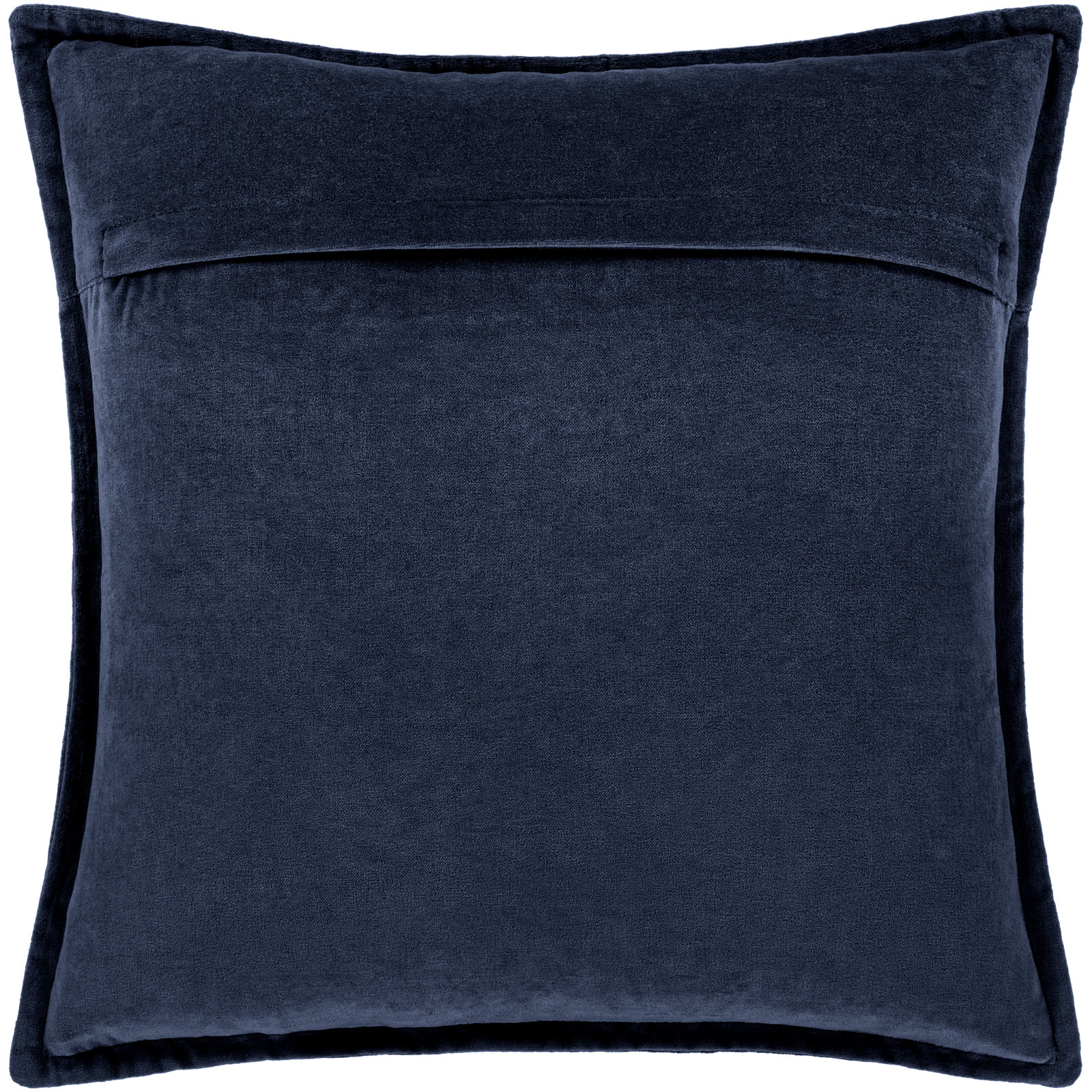 Edgar Pillow Cover, Blue, Polyester/Polyfill, Square 18"