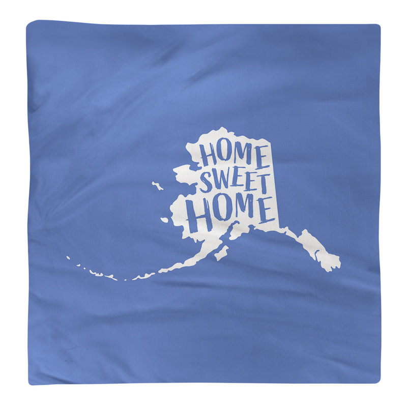 Serviette alaska, Bleu, l 10 po x P 10 po, Polyester