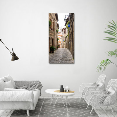 Italian Streets - Wrapped Canvas Print