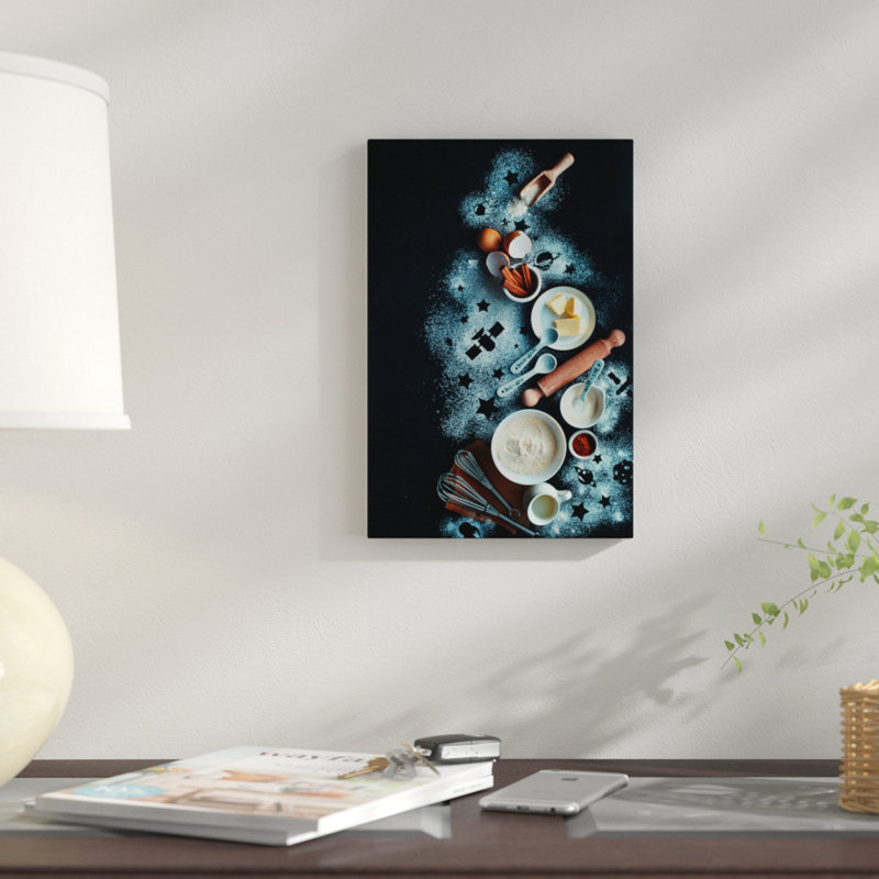 « cuisson pour stargazers », impression sur toile, H 18 po x l 12 po x P 1,5 po, Toile tendue, Pas de tapis