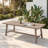 Outdoor Patio Aluminum Rectangular Dining Table