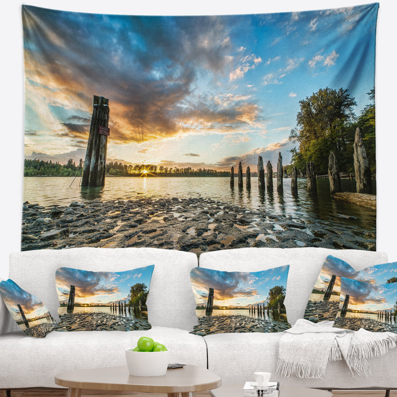 Polyester Tapestry, 78" H x 92" W