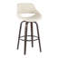 Tabouret de bar Mid-Century moderne à hauteur fixe avec pivot-1622788249