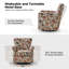 Cofer Upholstered Swivel Armchair-1455066491