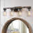 Laila Dimmable Modern Farmhouse Bathroom Vanity Light ETL Certified ( Not Pure Black Finish)-2037525851