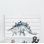 Reproduction de dinosaure Gadberry Spiked sur bois blanc