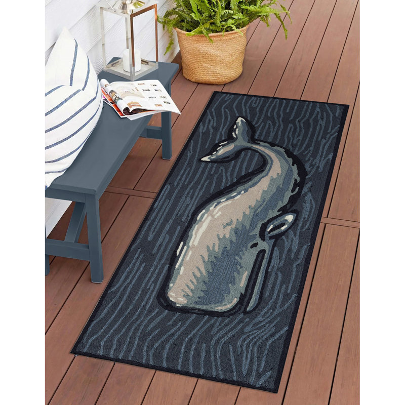 Tapis intérieur / extérieur Liora Manne, Tapis de couloir 2 pi 1 po x 5 pi