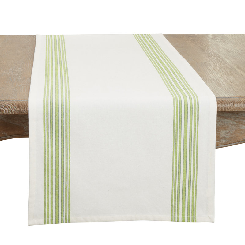 Wilber Cotton Table Runner, Lime