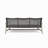 Outdoor Acacia Wood Wicker 3 Seater Sofa, Patio Furniture Conversation Set For Backyard-129762304