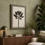 Lotus in Black Botanical - Wrapped Canvas-367083954-367083966