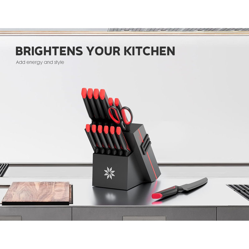 14 Pcs Kitchen Knife Set