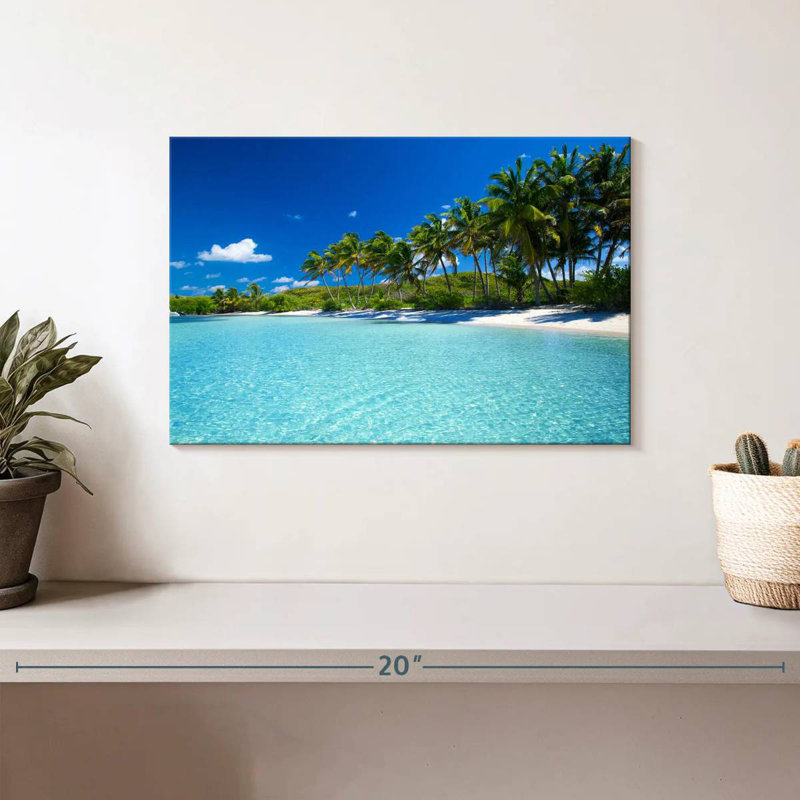 Gillard, palmiers et plage tropicale