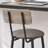 Bar Table Set With 2 Bar Stools PU Soft Seat With Backrest, 43.31'' L X 15.75'' W X 35.43'' H.-1395783191-1395783184-1395783190