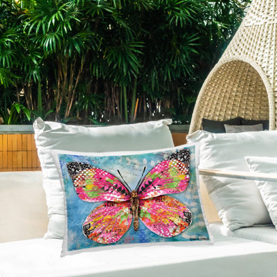 Coussin d'extérieur Wonderland Butterfly