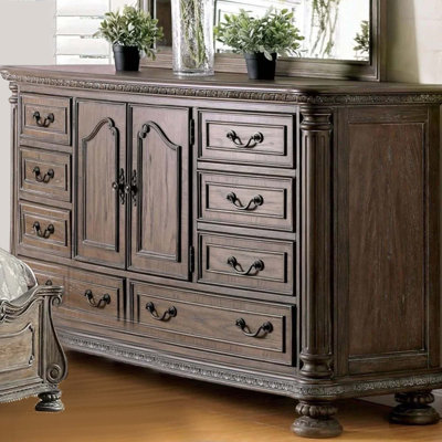Atka Wooden 8 Drawer 66.5W Combo Dresser
