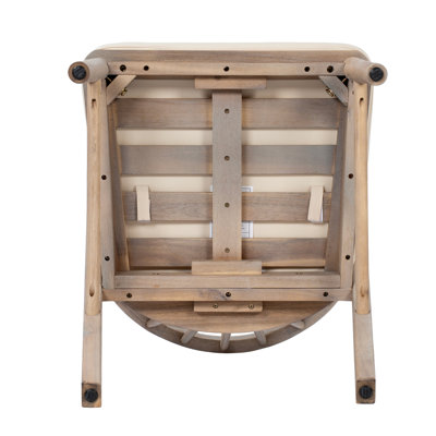 Ensemble de 2 chaises de salle à manger d'extérieur