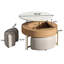 Ensemble de tables basses rondes à plateau relevable-1775817983