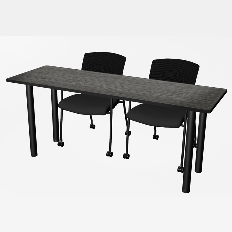 Malci 2 personnes, Gris cendré, H 29 po x L 72 po x l 24 po