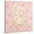 "Snuggly Bunny" by Reesa Qualia Painting Print on Wrapped Canvas-20054334