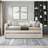 Upholstery Wooden Frame Daybed with Trundle-508087853