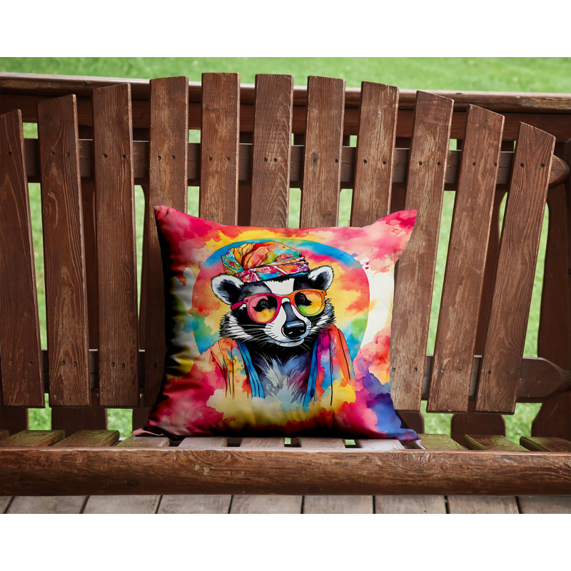 Coussin Hippie, H 14 po x l 14 po