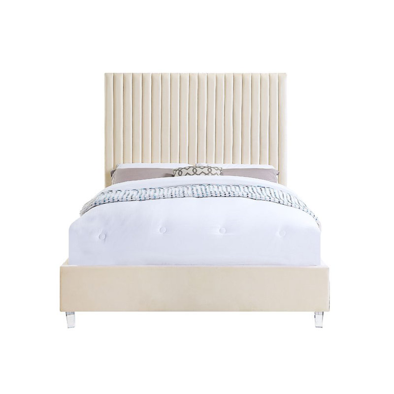 Upholstered Platform Bed, Queen