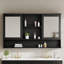 Armoire de toilette murale à miroir-1315033538